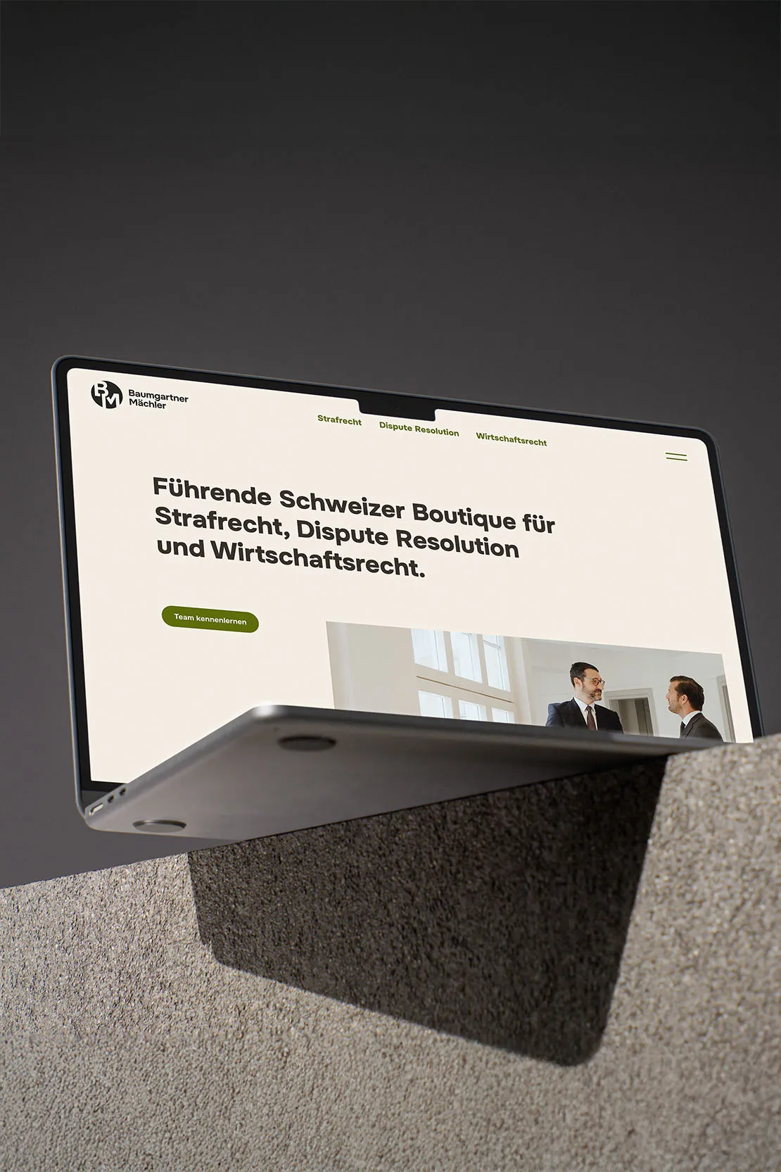 bmlaw.ch – Redesign Website & Branding