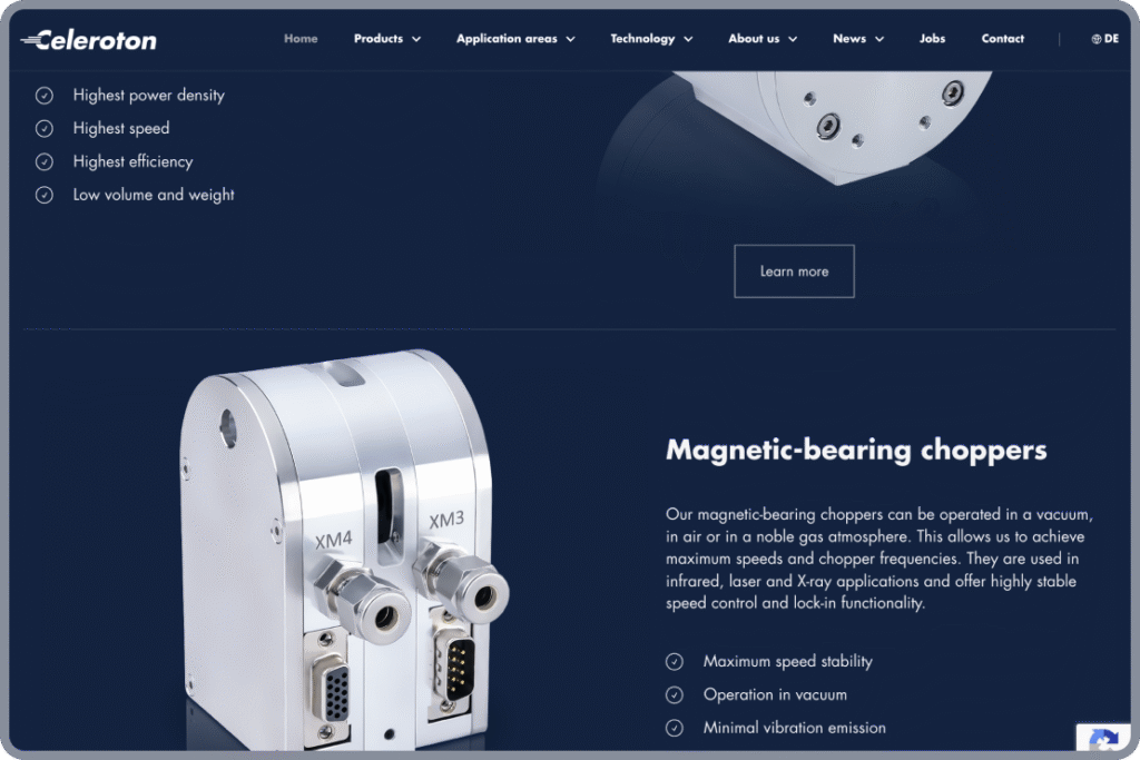 Screenshort celeroton.com